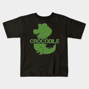 Crocodile Retro Kids T-Shirt